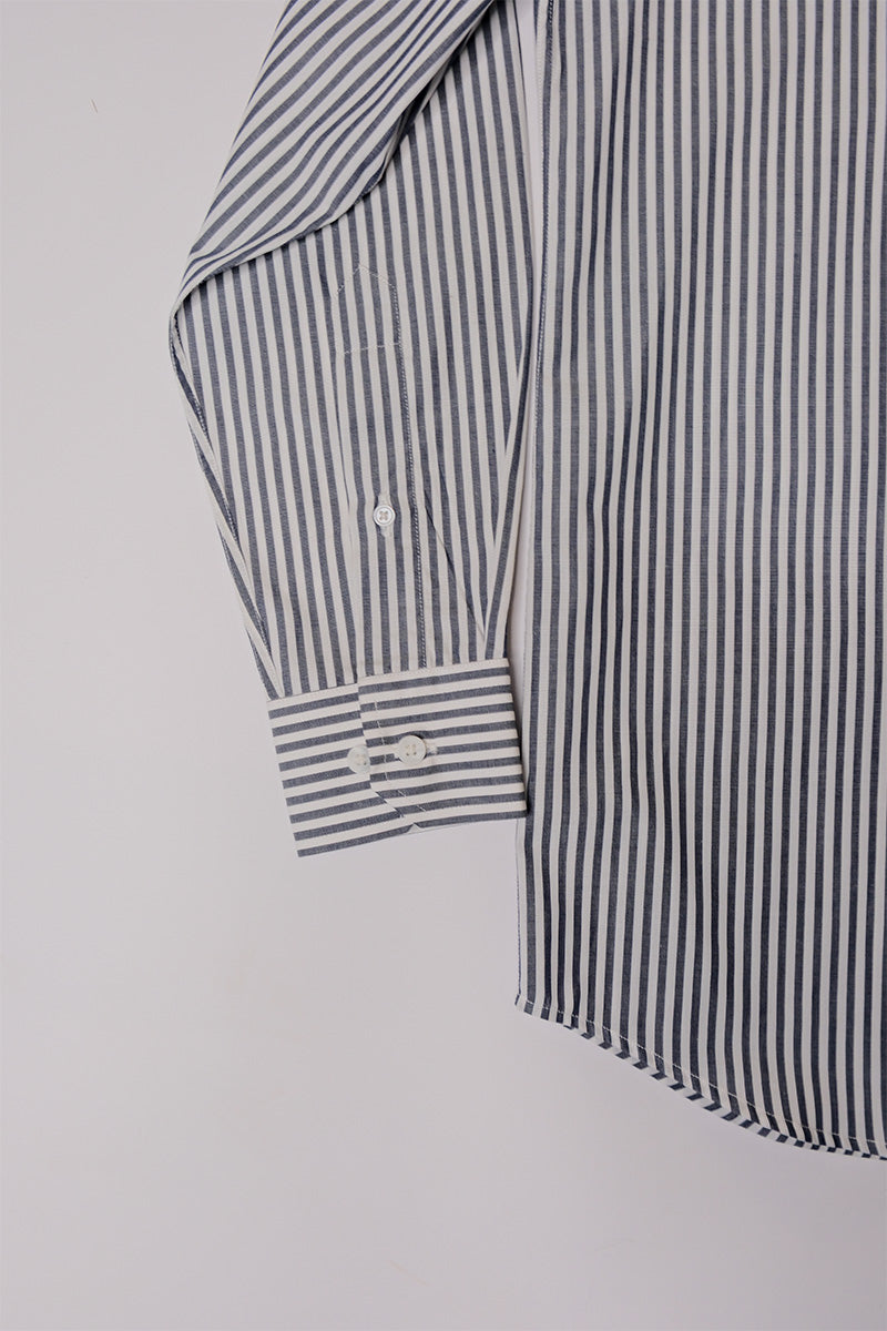 Blue & White Striped Shirt