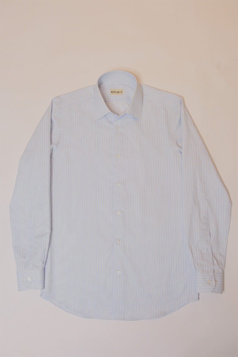 Blue Striped Shirt