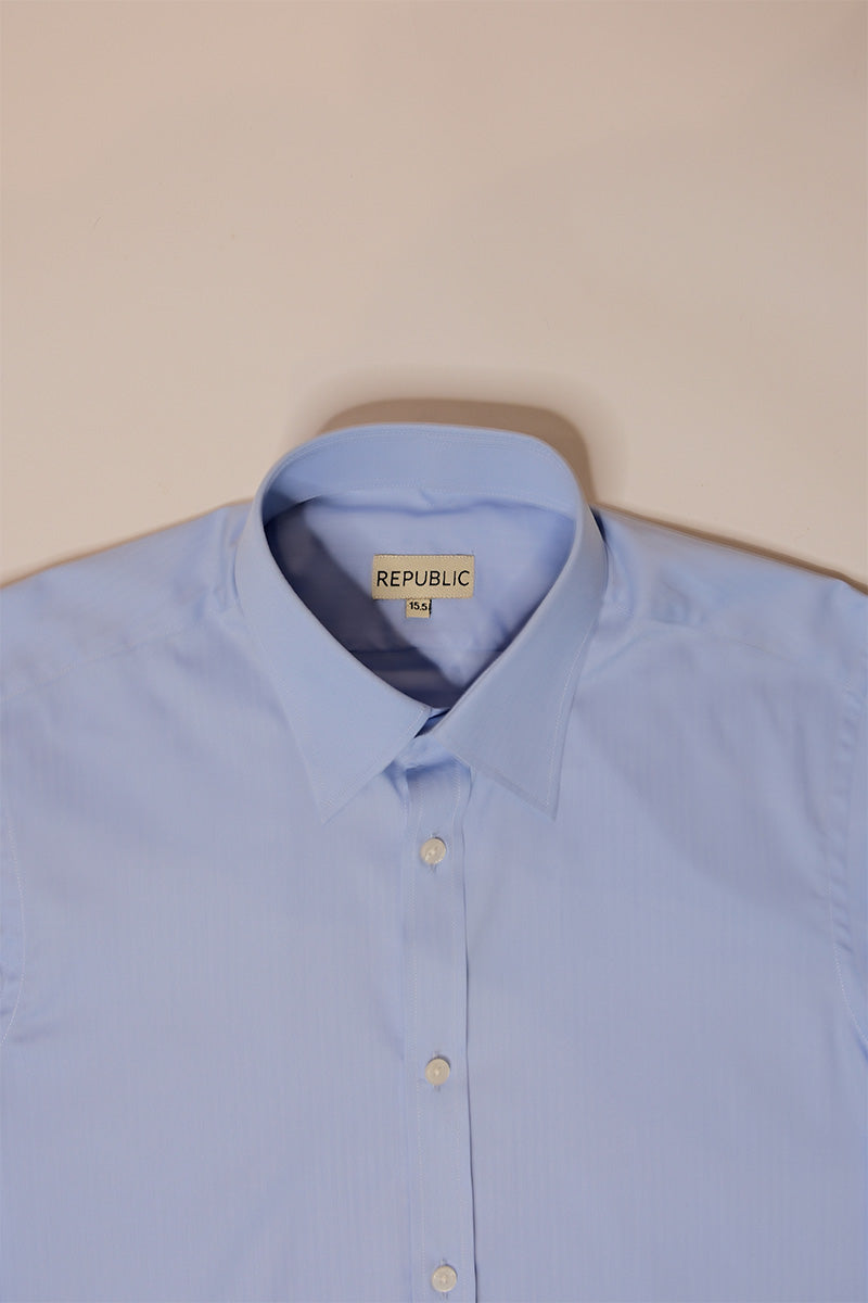 Blue Cotton Shirt