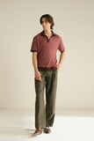 BURGUNDY POLO SHIRT
