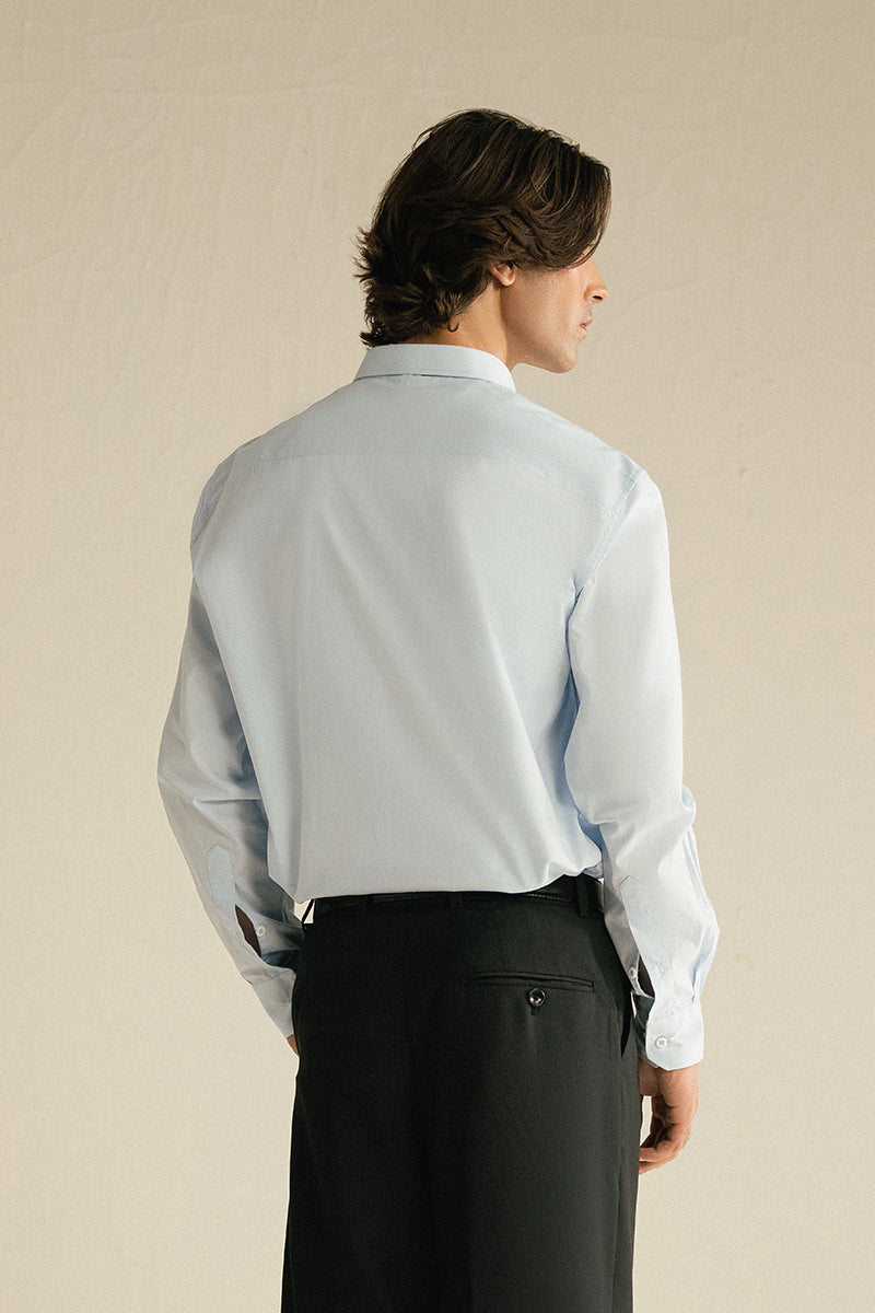 SKY BLUE COTTON SHIRT