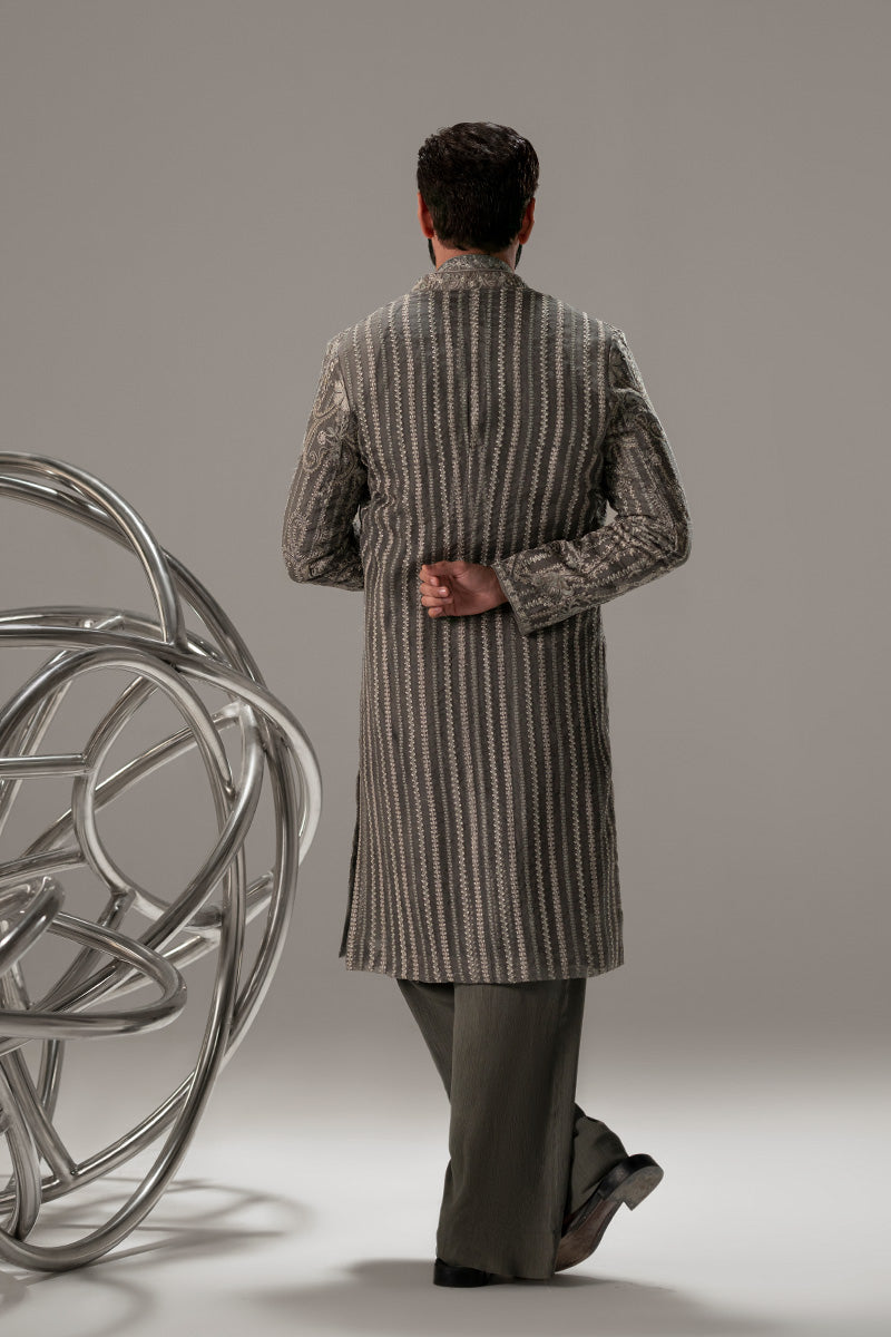 'Qasim' Open Sherwani