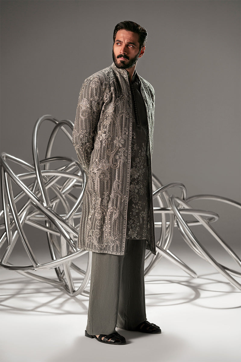 'Qasim' Open Sherwani