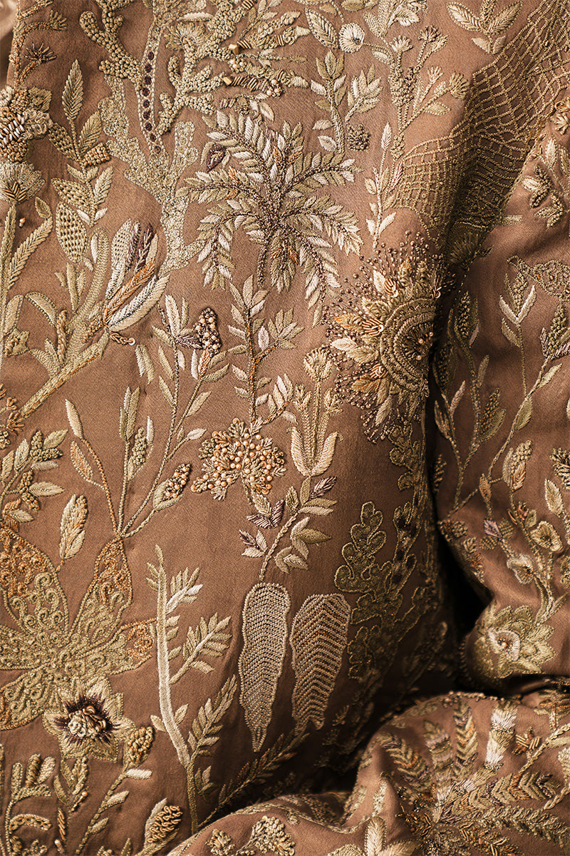 'PASHA' HAND EMBROIDERED BANDHGALA JACKET