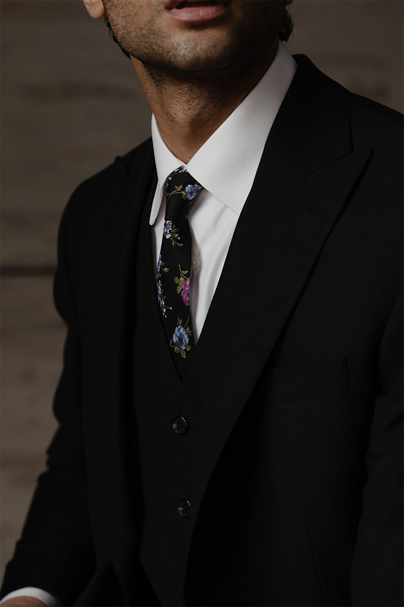 CHARCOAL BLACK SUIT
