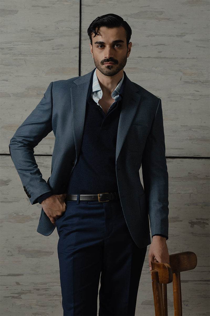 DEEP BLUE BLAZER