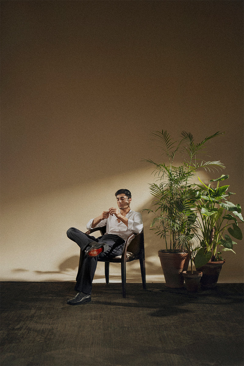 White Panel Shirt