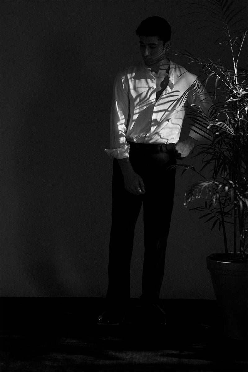 White Panel Shirt