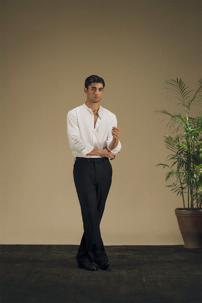 White Panel Shirt