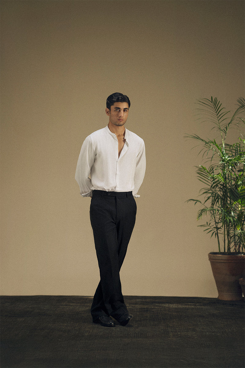 White Panel Shirt