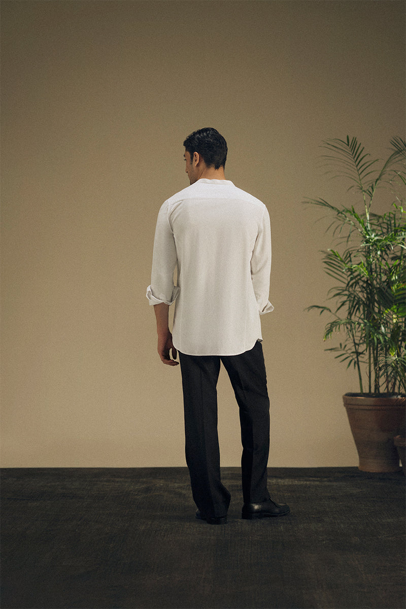 White Panel Shirt