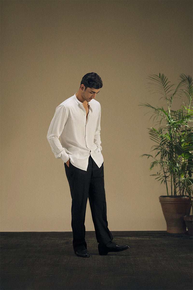 White Panel Shirt
