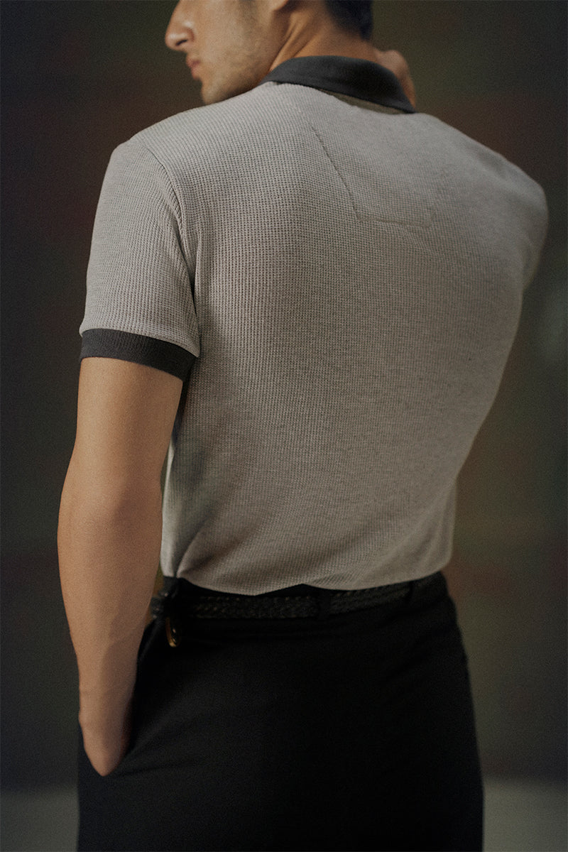 Ash Gray Polo