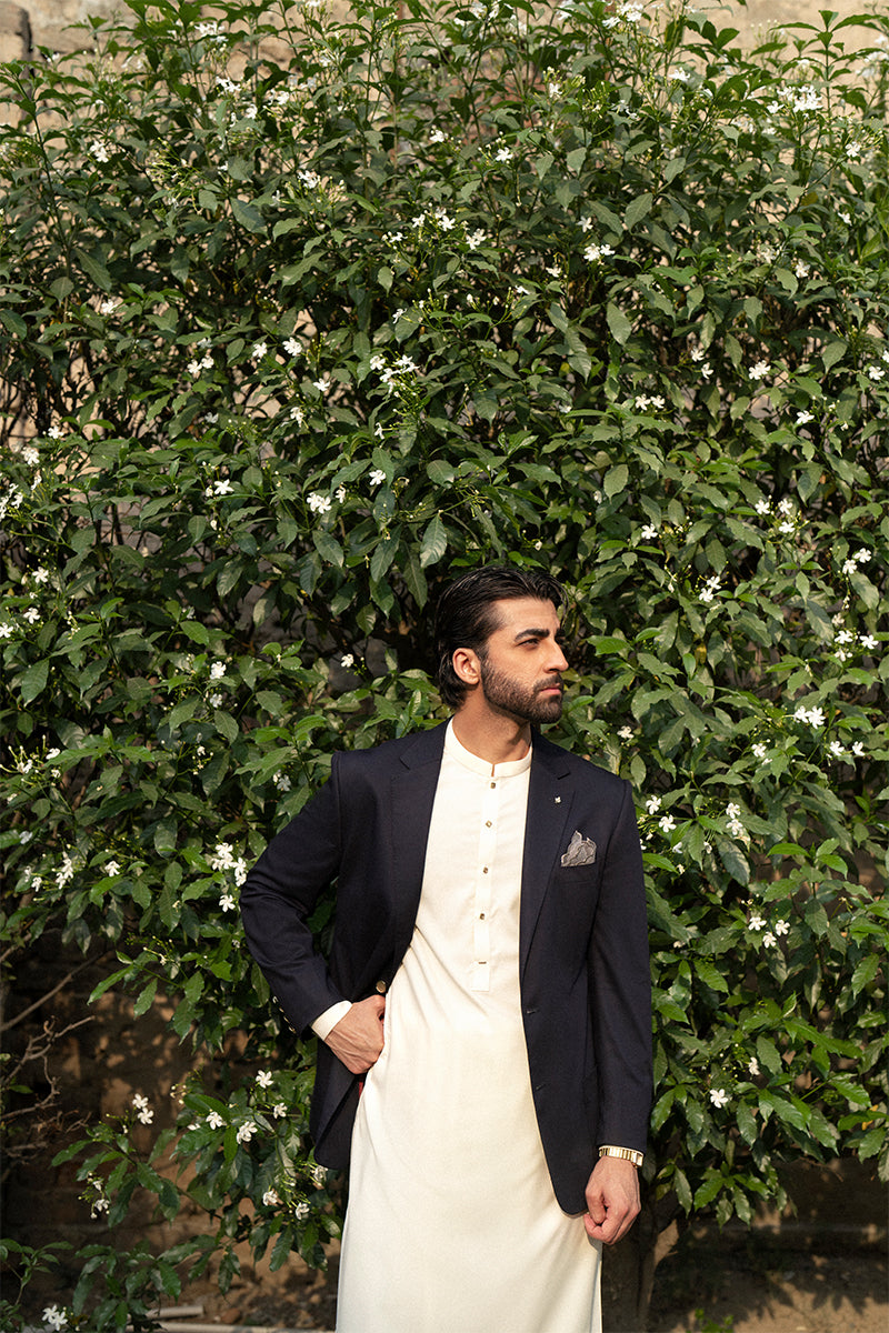 Cream Premium Thai Boski Shalwar Kameez