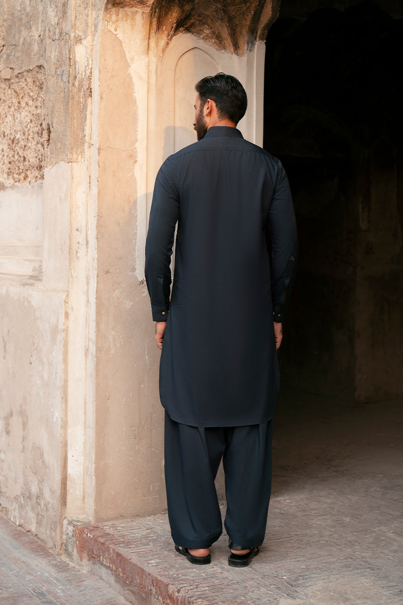 Teal Blue Blue Shalwar Kameez