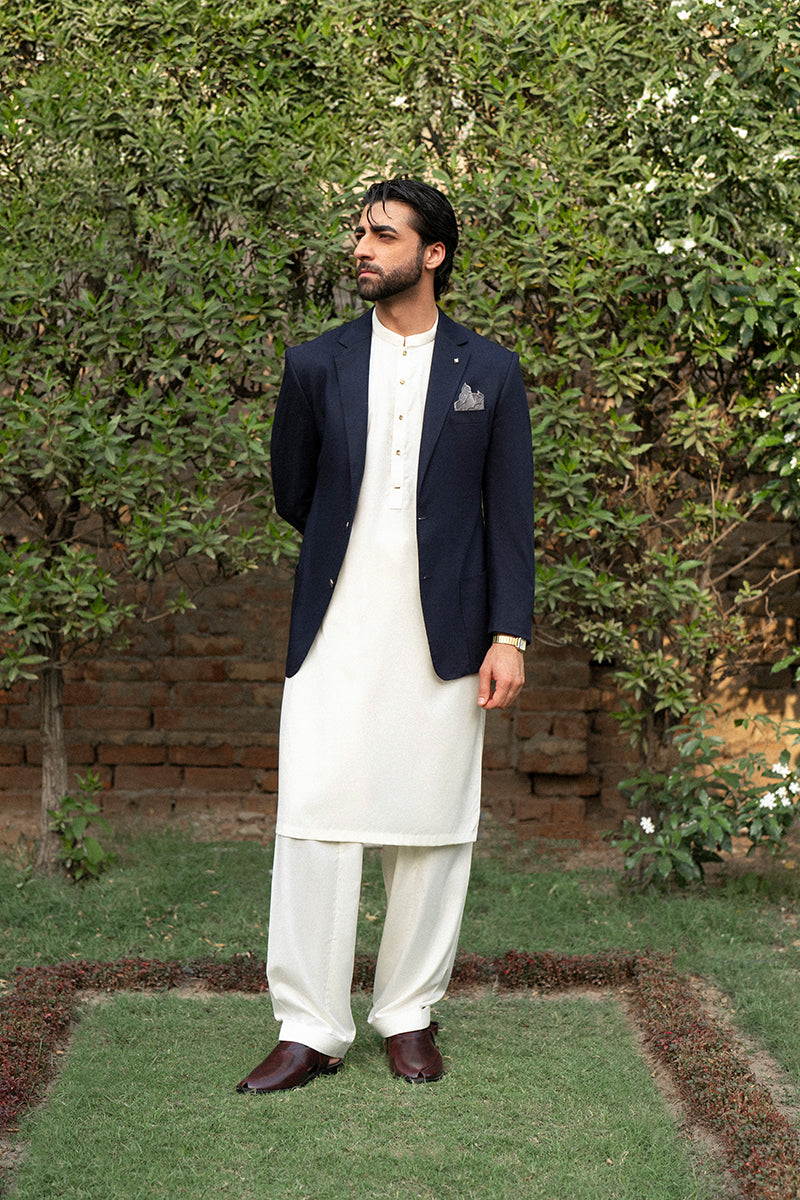 Cream Premium Thai Boski Shalwar Kameez
