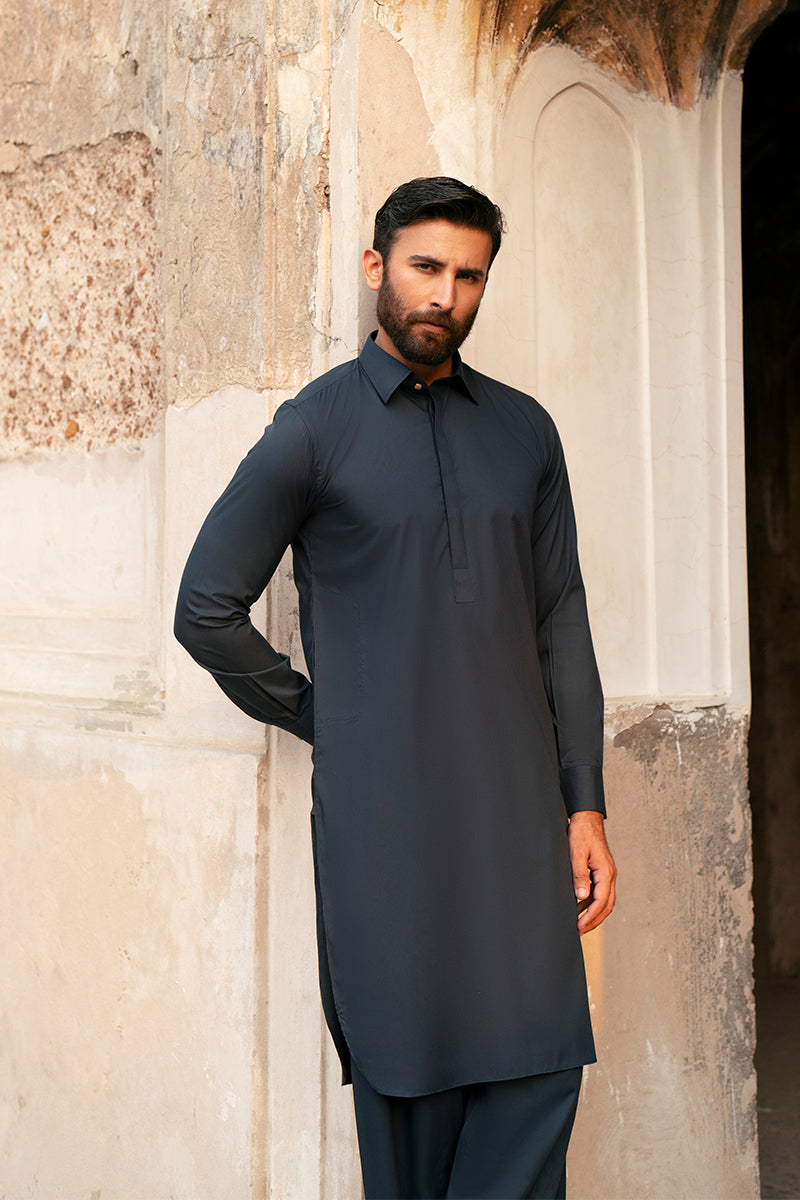 Teal Blue Blue Shalwar Kameez