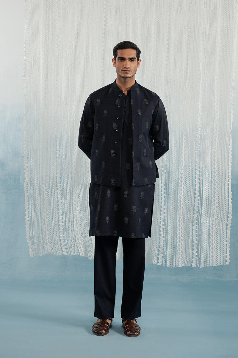 'Navy Blue' Kurta Pajama