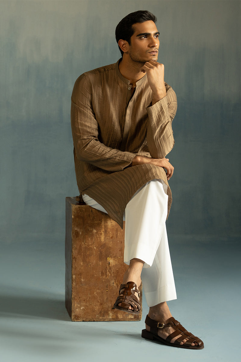 'Caramel' Kurta Pajama