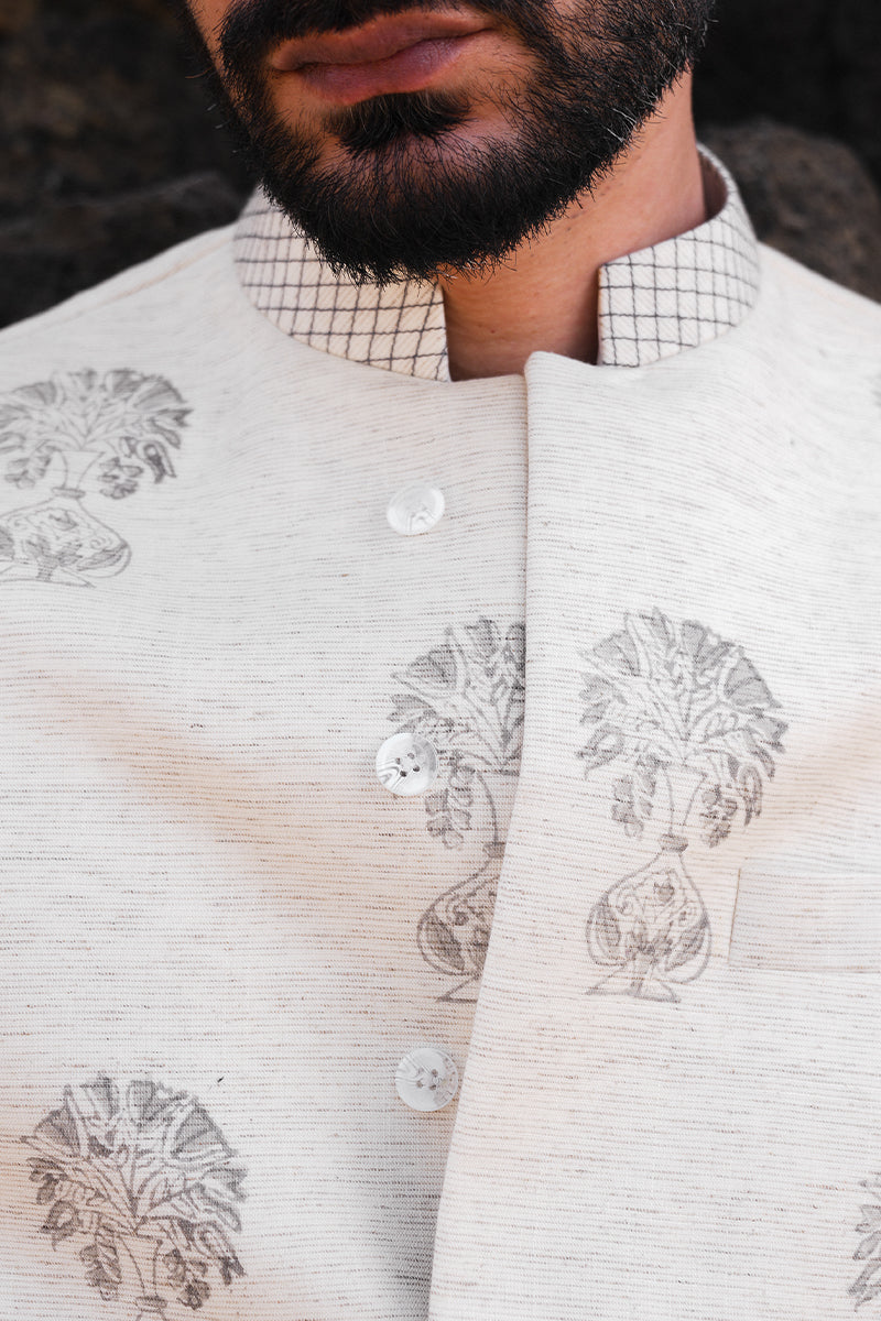 'Cream' Waistcoat