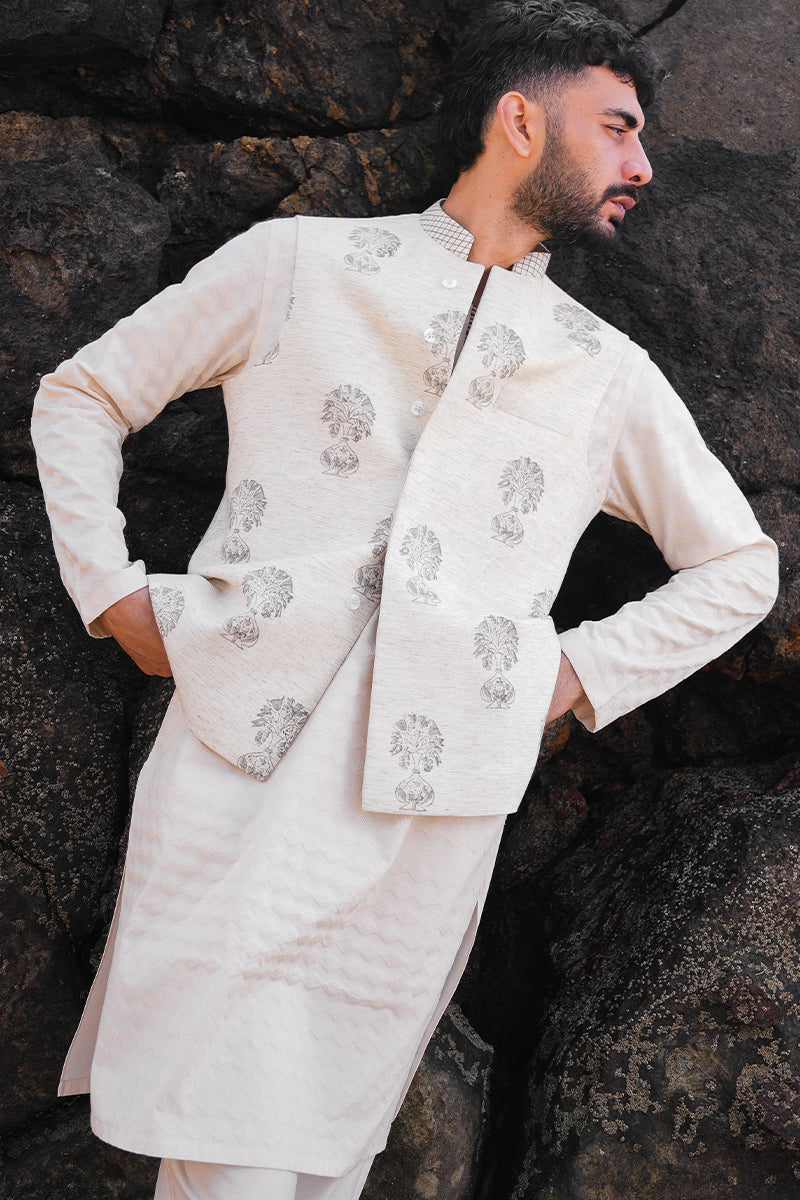 'Cream' Waistcoat