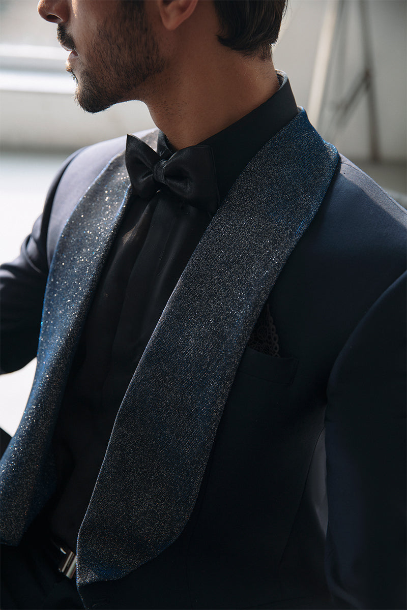 'BLU' TUXEDO SUIT