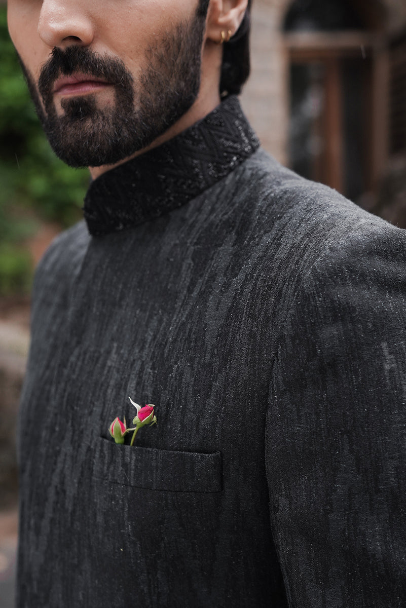 Black Sherwani