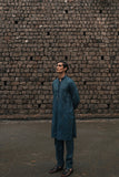 EMBROIDERED MID-NIGHT BLUE KURTA TROUSER