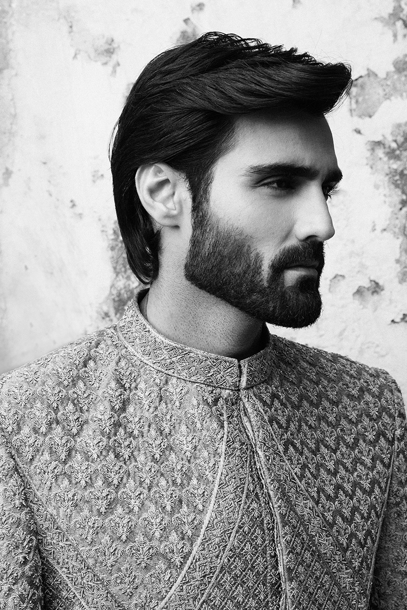 RUSSET BROWN SHERWANI
