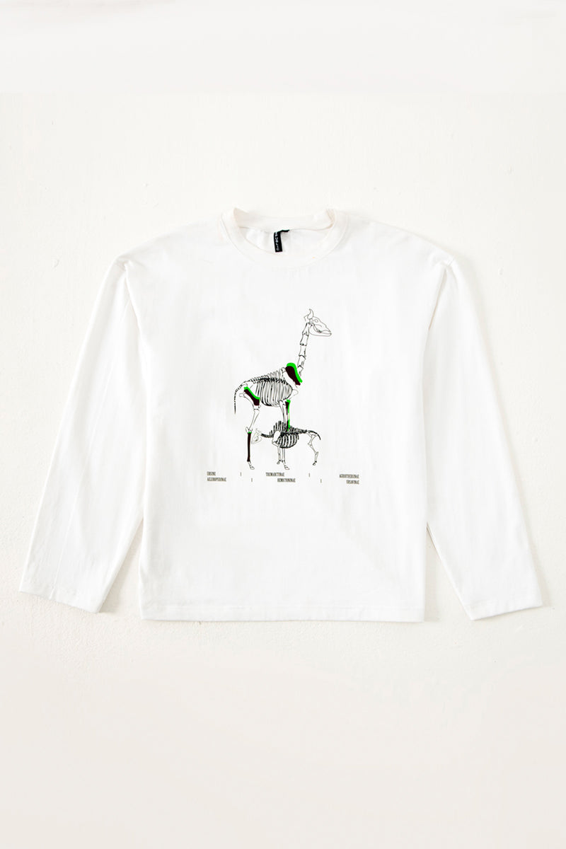 WHITE JERSY SHIRT