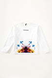 WHITE SWEATSHIRT