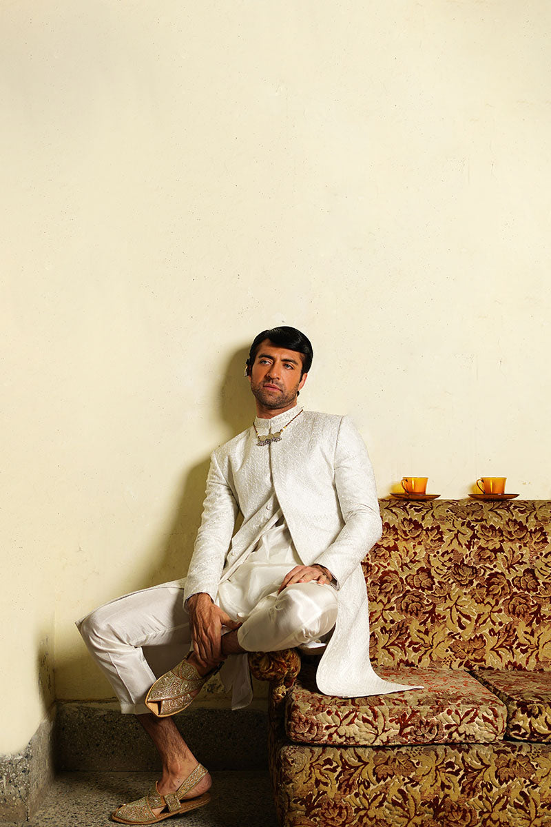 IVORY WHITE SHERWANI