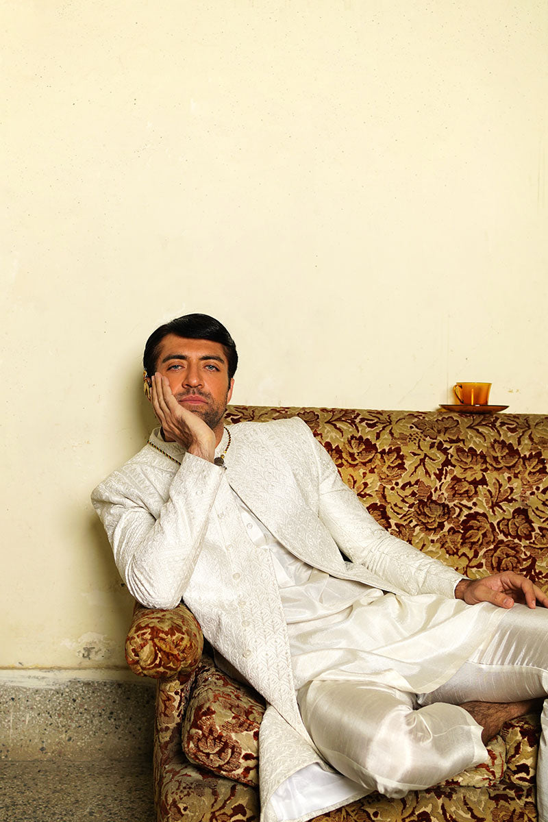 IVORY WHITE SHERWANI