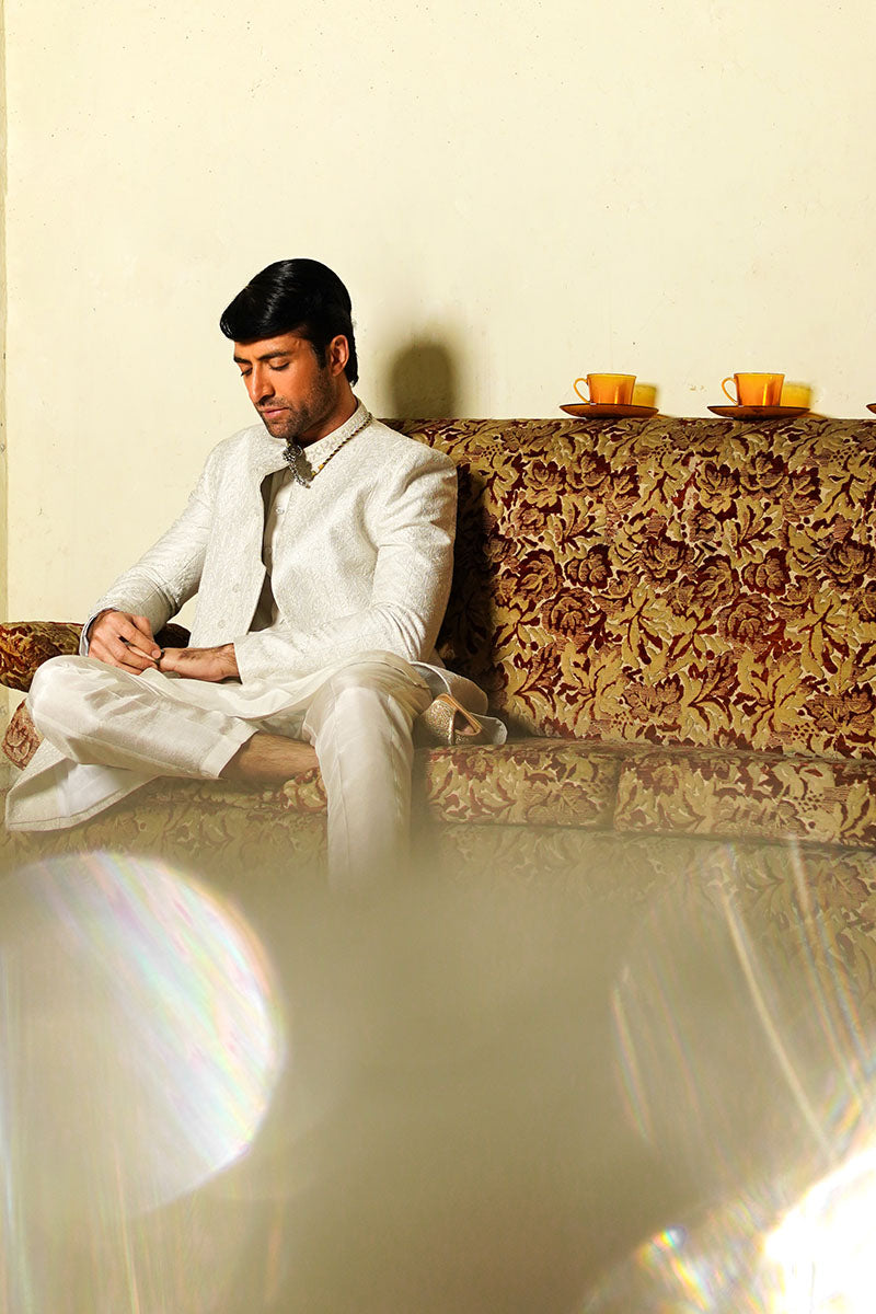 IVORY WHITE SHERWANI