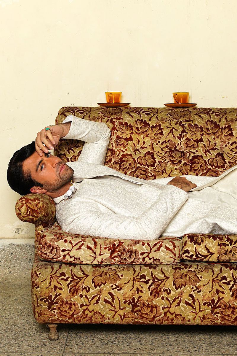 IVORY WHITE SHERWANI